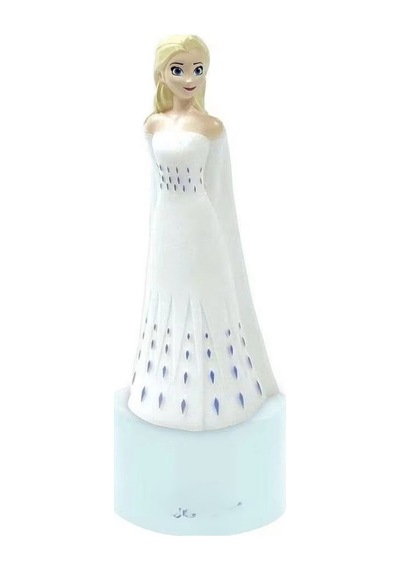 Masa Üstü Gece Lambası Ve Frozen Hoparlör Beyaz
