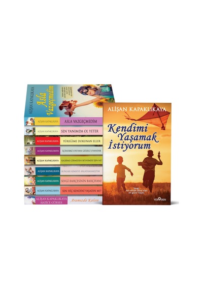 Alişan Kapaklıkaya Seti 10 Kitap Takım - Yediveren Yayınları