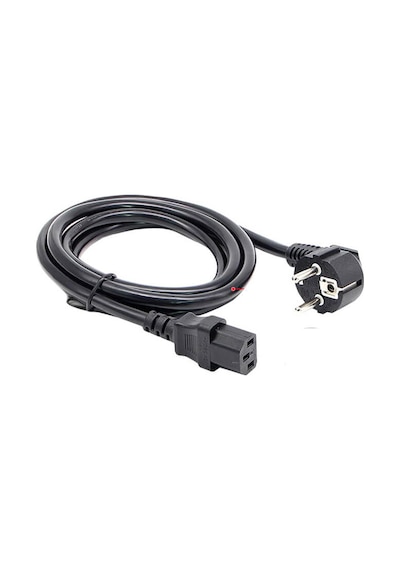 C13 Power Kablo Kasa Monitör Ekran Power Güç Kablosu - 0.5 mt