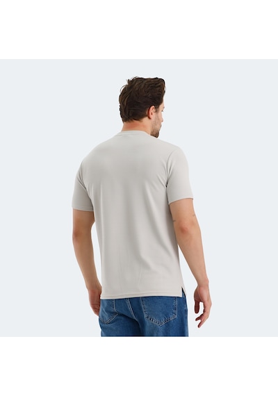 Slazenger BREEZE Erkek  Gri Tişört