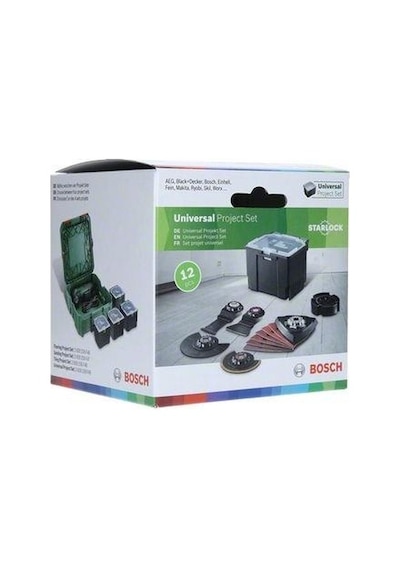 Bosch Starlock - 12 Parça Testere Universal Kutu Set - 2609256F49