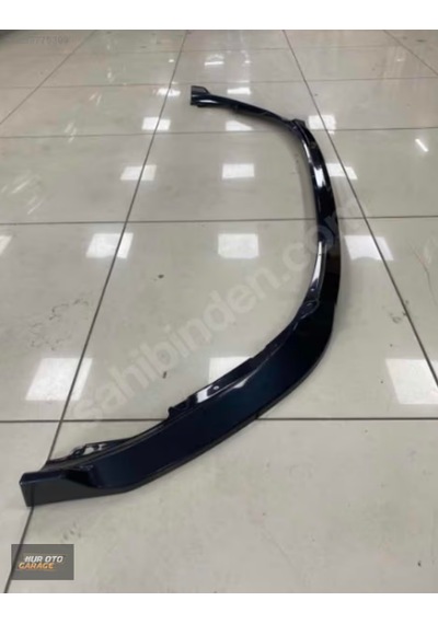 Clio 5 2020+ Ön Tampon Lipi Ek Karlık 3 Parça Parlak Siyah