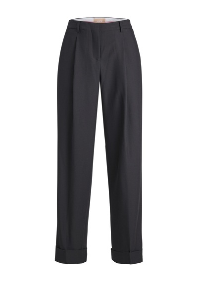 Jack & Jones Kadın Pile Detaylı Kumaş Pantolon - Mary Black Siyah