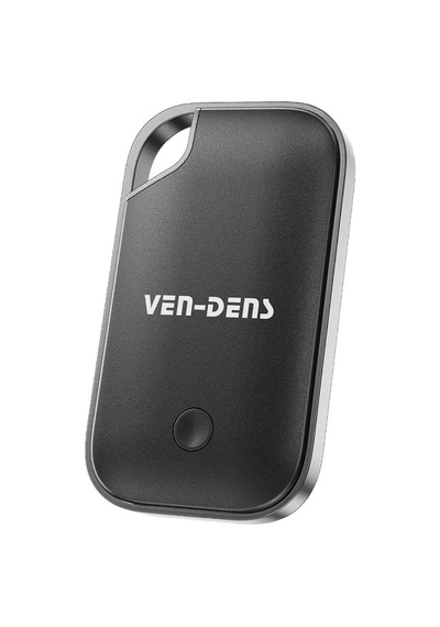Ven-dens Vd-tag004 Find My Uyumlu Bluetooth Eşya Takip Etiketi, Anahtar Ve Bagaj, Siyah