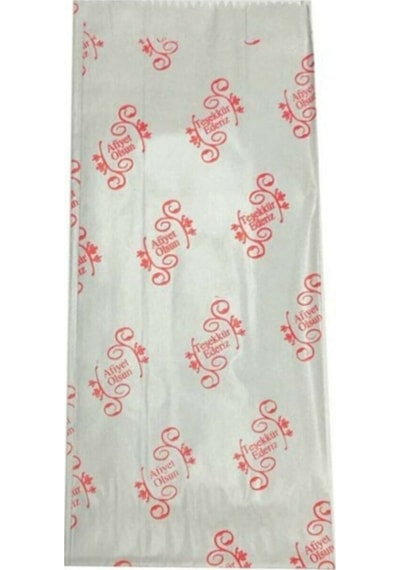 Poğaça Kese Kağıdı Orta Boy 1 Kilo 12X28 Cm