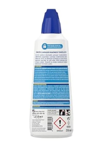 Porçöz Çamaşır Makinesi Temizleyici 250 Ml Çok Renkli