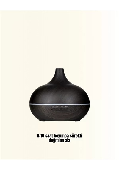 Home 7 Renk Işıklı Ultrasonik Hava Difüzörü Sessiz Ve Güvenli Kullanım