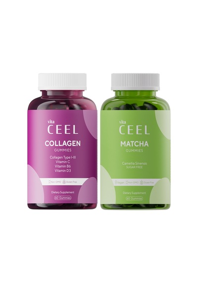 2'li Kollajen Ve Matcha Gummy Çiğnenebilir Vitamin