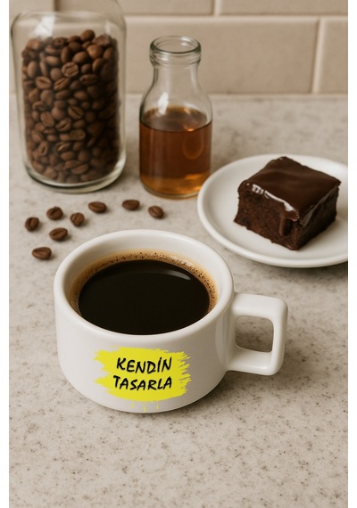 Kendin Tasarla Bardak - Kişiye Özel Bardak Satıya Sor 2 Nescafe Bardağı