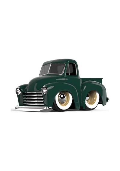 Entertaintment Cartuned S2 1953 Chevy Pickup - Yeşil Klasik Araba