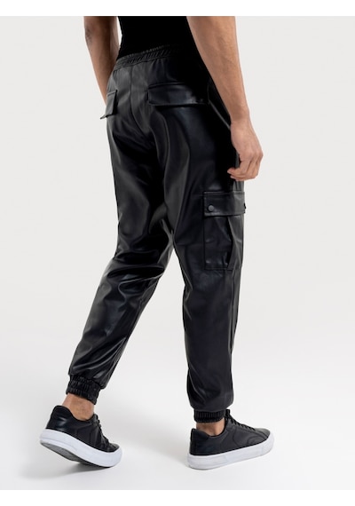 Regular Fit Erkek Pantolon Siyah