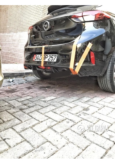 Opel Corsa Parlak Siyah Difüzör Plastik Boyalı