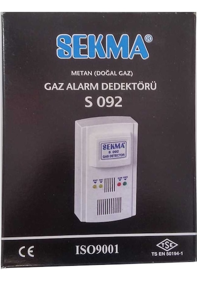 Sekma S092 Alarm Gaz Dedektörü