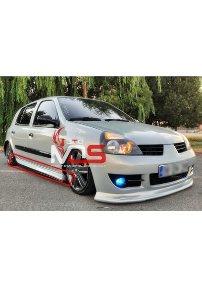 Renault Clio 2 Aero Yan Marşpiyel Takımı - Plastik