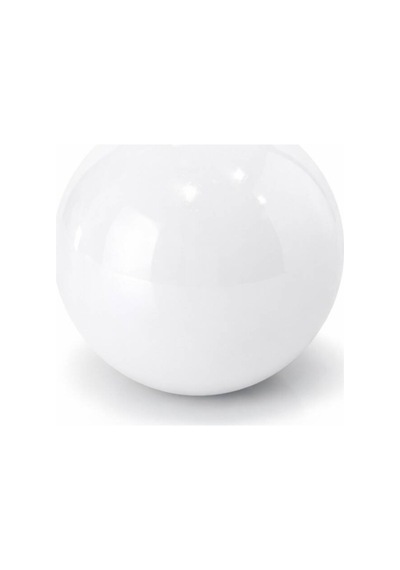 Bocchi - Dekorasyon Topu 10 Cm Parlak Beyaz - 1263-001-0320 Beyaz