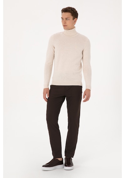 U.s. Polo Assn. Erkek Kahverengi Pantolon Kanvas-chino 50311987-vr029 Kahverengı