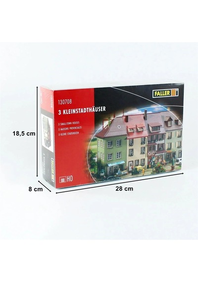 1/87 Üçlü Kasaba Evi Maketi, Faller 130708