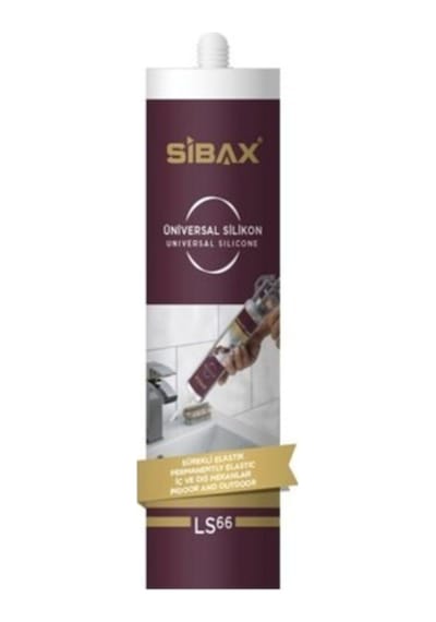 Sibax Beyaz Silikon 280 Gr Unıversal Silikon Ls 66