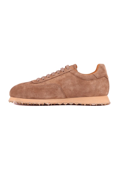 Shoetyle - Taba Hakiki Süet Bağcıklı Erkek Günlük Ayakkabı 666-109-1242 Taba