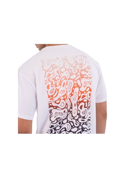 Hurley Hurley Bubble Back Print Erkek Beyaz Tişört 908