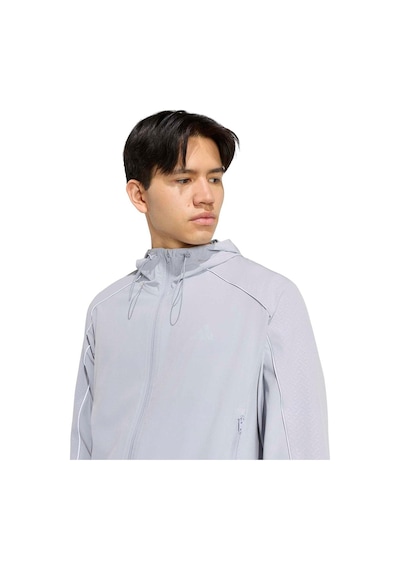 Adidas Erkek Ceket Tech App Stop Kg1919 Gri