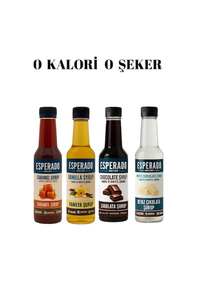 Şekersiz Sugar Free - Vanilya Karamel Beyaz Çikolata Çikolata 4 Lü Set 250 Ml X 4 Ad. Diğer