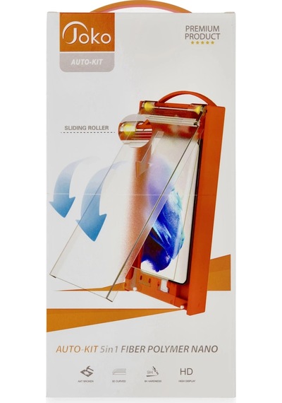 Muratech Joko Samsung Galaxy Uyumlu  Note 20 Ultra Autokit 5in1 Fiber Polymer Nano Ekran Koruyucu