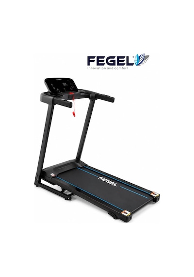 Fegel FG-12 Manuel Eğimli FitShow Destekli Bluetooth Hoparlörlü Katlanabilir Koşu Bandı