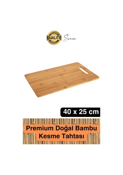 Bambu Kesme Doğrama Tahtası Ahşap Kesim Panosu Et Tavuk Balık Sebze Antibakteriyel Yıkanabilir Çok Renkli