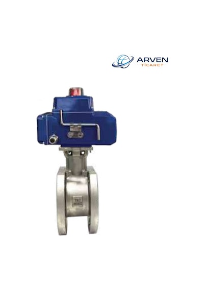 Tkc Dn32 Paslanmaz 304 Monoblok Flanşlı Küresel Vana 24v Dc Elektrikli Tkc6811p-032dc