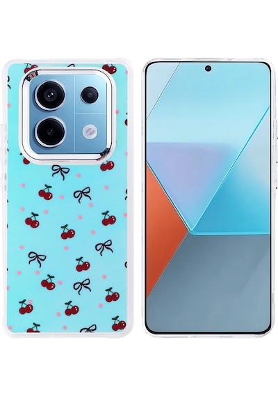 Teleplus Xiaomi Poco X7 Kılıf Hadra Lüx Desenli Kapak