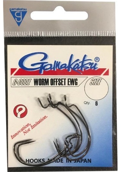 GAMAKATSU Worm Offset EWG No:1 Olta İğnesi 1/6