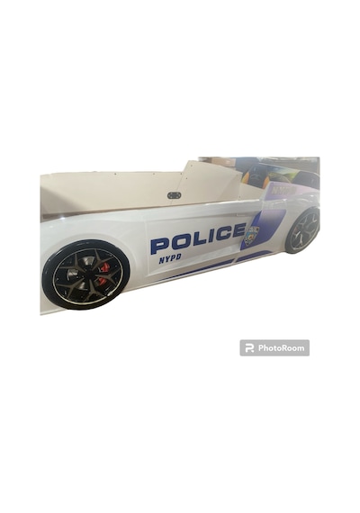 Polis Beyaz Arabalı Yatak V12 Audi Full Ledli Kumandalı Ve Müzikli Polis Beyaz Arabalı Yatak V12 Audi Full Ledli Kumandalı Ve Müzikli