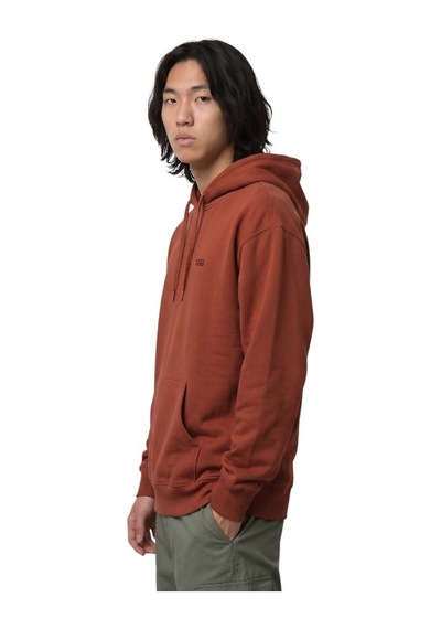 Vans Left Chest Iı Pullover Erkek Bordo Sweatshirt - Vn0010g8