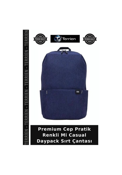 Terrien Premium Cep Pratik Renkli Mi Casual Daypack Sırt Çantası Diğer