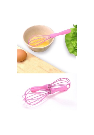 2'li Slikon Ergonomik Çırpıcı Karıştırıcı Yumurta Çırpıcı Pasta Sos Çırpıcı Silikon 2 Tr Bulaşık Mak Diğer