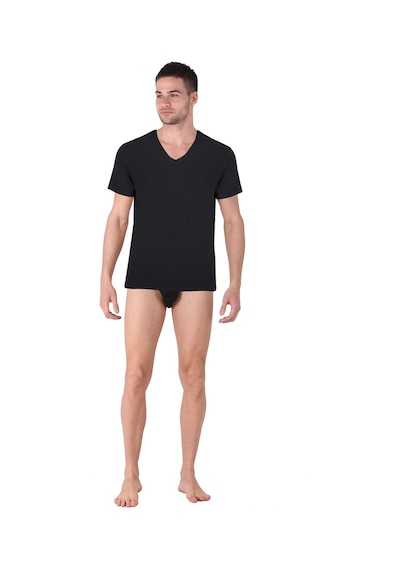 Thermoform Bambu Erkek V Yaka Tişört Kısa Kollu Fanila Atlet Ve Slip Külot Seti Siyah Çok Renkli Thermoform Bambu Erkek V Yaka Tişört Kısa Kollu Fanila Atlet Ve Slip Külot Seti Siyah Çok Renkli