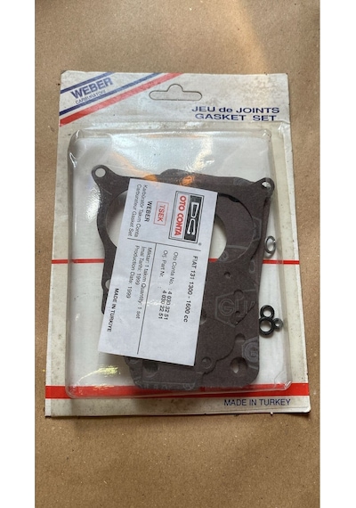 Solex Tofaş Fiat 131 Doğan Kartal Şahin 1300 1600 Karbüratör Takım Conta Weber