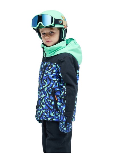 Quıksılver Quiksilver Lıttle Mıssıon Kıds Jk Çocuk Renkli Snowboard Ceketi Ggq6 Çok Renkli