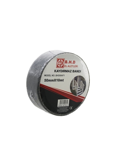 Lunaev 50 Mm X 10mt Kaydırmaz Siyah Bant Yapıştırıcı Ve Bantlar