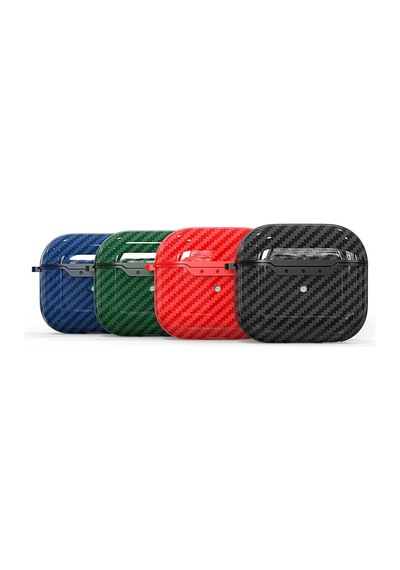 Airpods 4 2024 A3053-a3050-a3054-a3056-a3055-a3057 Uyumlu Kılıf Silikon Airbag 05 - Lacivert - T33974