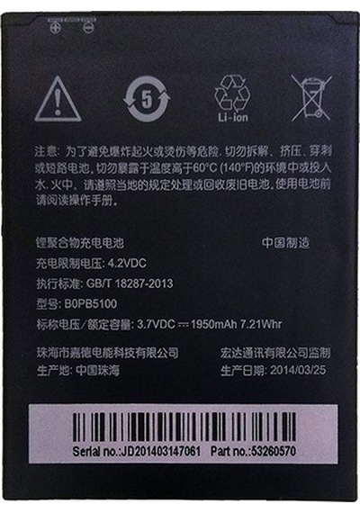 Htc Desire 516 Pil Batarya B0Pb5100