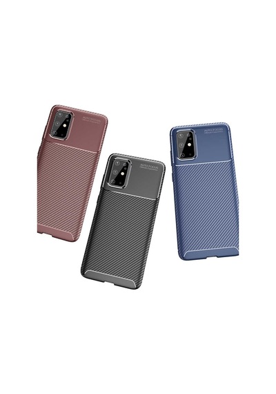 Galaxy S20 Plus Kılıf Zore Negro Silikon Kapak Siyah