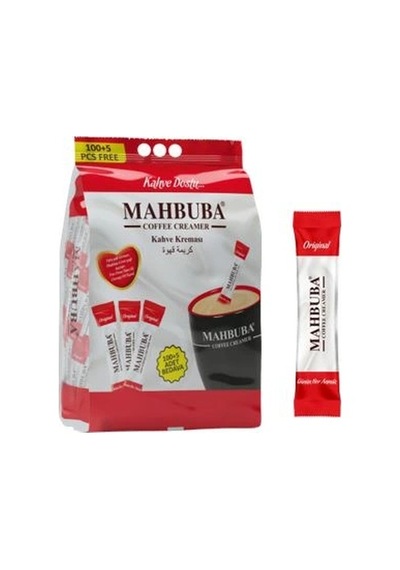 Mahbuba Kahve Kreması Beyazlatıcı Süt Tozu 100 + 5 Adet Hediyeli X 4,2 Gr