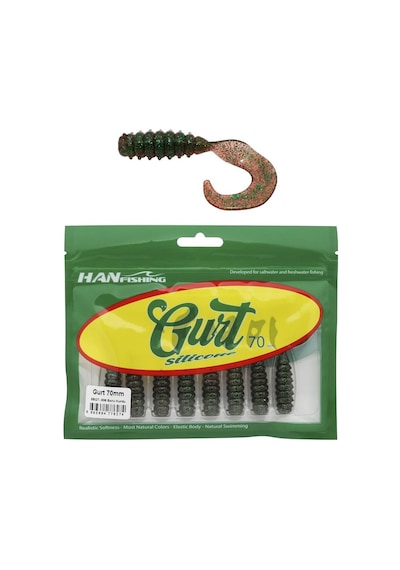 Hanfish Gurt 70 7cm Silikon Yem 8 Adet Sbgt606 Boru Kurdu