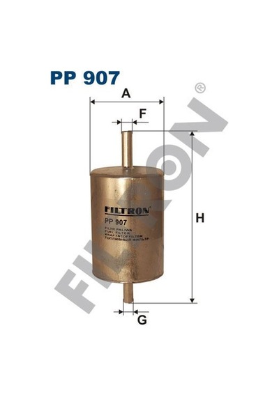 FILTRON PP907 YAKIT FİLTRESİ RENAULT MEGANE I 1.4İ 75HP 01/96-