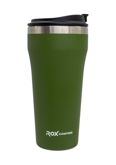 Rox Camping 0191 Kahve Termosu 0.48 Lt - Yeşil Yeşil