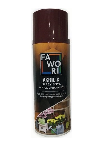 Fawori Akrilik Sprey Boya 400 ML.bordo