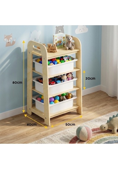 Missidea Luno Montessori Raf Ahşap
