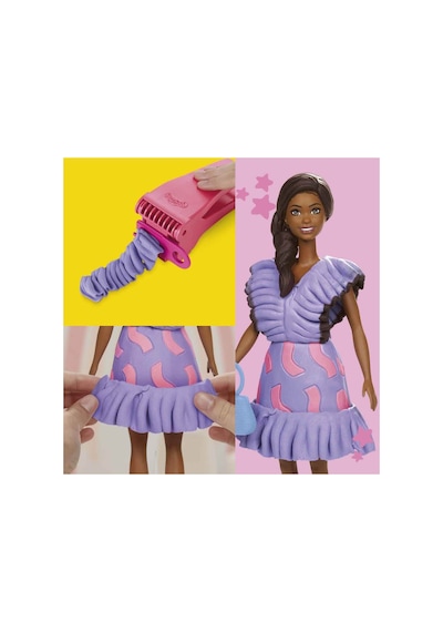 Fashionista Ruffles Oyun Hamuru Seti Renkli